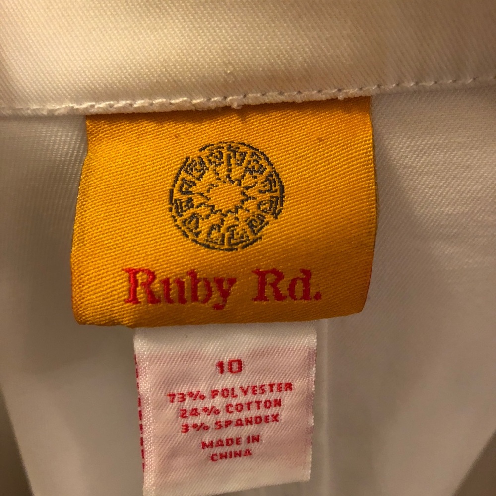 Ruby Rd. White jacket - Picture 3 of 3